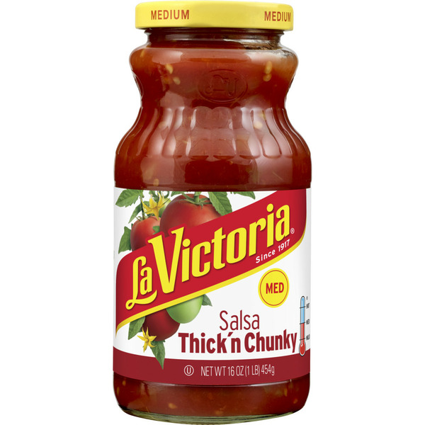 Preserved Dips & Spreads La Victoria Medium Salsa Thick 'N Chunky hero