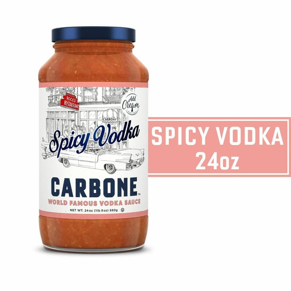 Pasta Sauce Carbone  Spicy Vodka Sauce hero