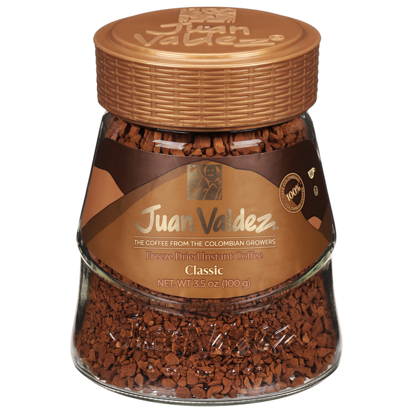 Juan Valdez Coffee, Instant, Freeze Dried, Classic hero