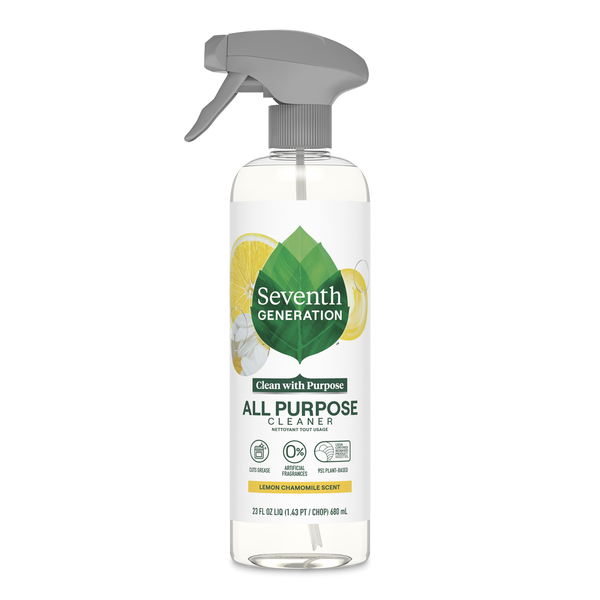 Seventh Generation All Purpose Cleaning Spray Lemon Chamomile scent hero