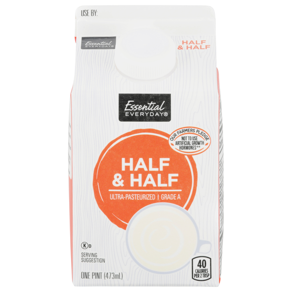 Milk Essential Everyday Half & Half hero