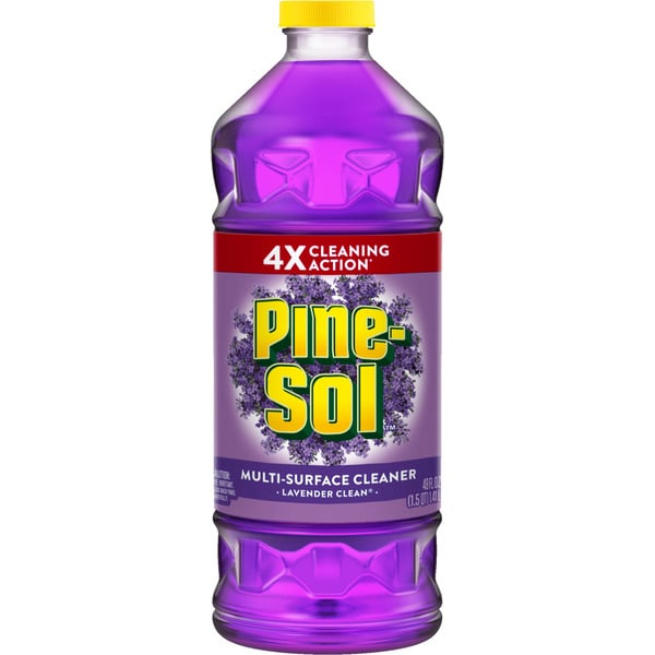 Cleaning Products Pine-Sol All Purpose Multi-Surface Cleaner, Lavender Clean (Package May Vary) hero