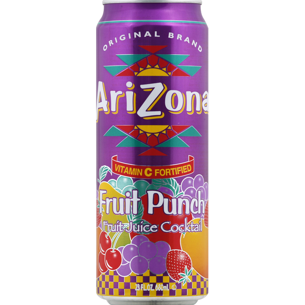 Juice & Nectars AriZona Fruit Juice Cocktail, Fruit Punch hero