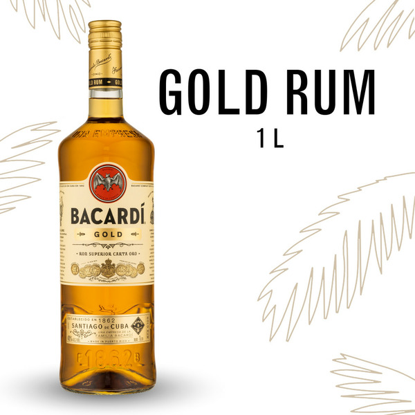 Spirits Bacardí® Gold Rum, Gluten Free hero