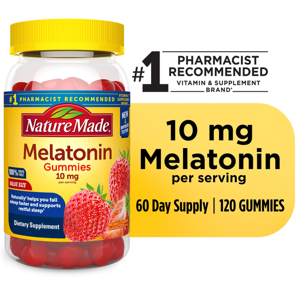 Vitamins & Supplements Nature Made Melatonin 10mg Gummies hero