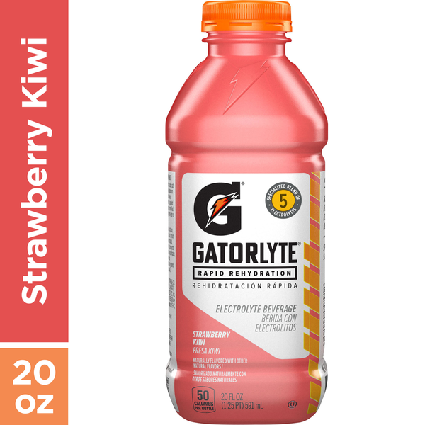 Gatorade Electrolyte Beverage, Rapid Rehydration, Strawberry Kiwi hero