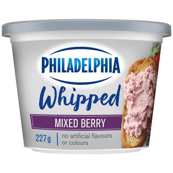 Other Creams & Cheeses Philadelphia Mixed Berry Whipped Cream Cheese Product hero