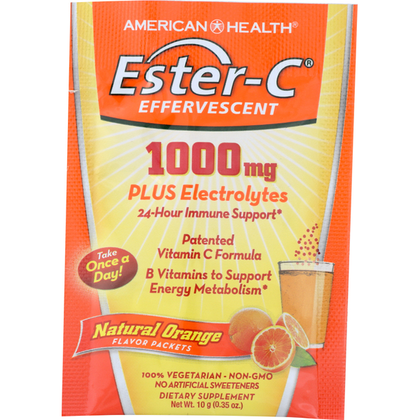 Vitamins & Supplements American Health Ester-C 1000 Mg Effervescent Plus Electrolytes hero