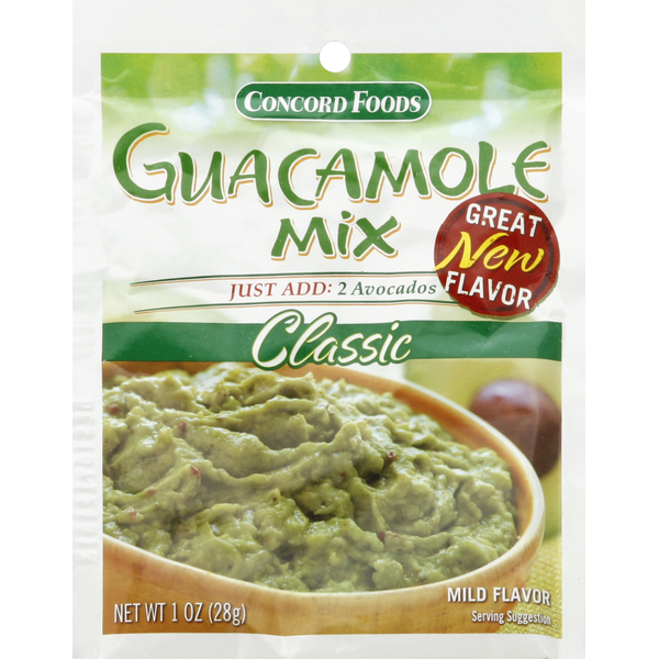 Spices & Seasonings Concord Foods Guacamole Mix, Classic, Mild Flavor hero