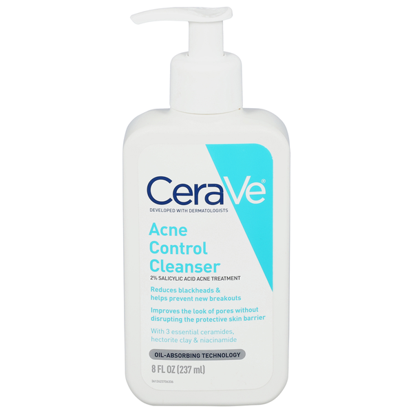 Beauty CeraVe Cleanser, Acne Control hero