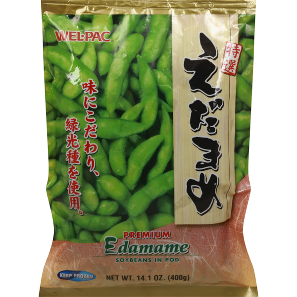 Frozen Produce Wel-Pac Edamame, Premium, Soybeans in Pod hero