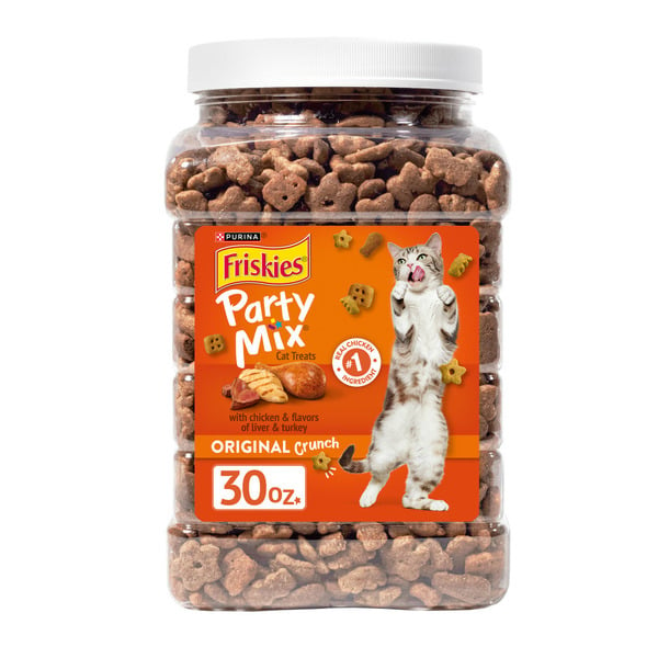 Cat Food & Care Purina Friskies Cat Treats, Party Mix Original Crunch hero