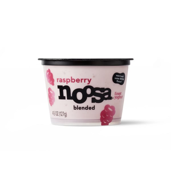 Yogurt Noosa Raspberry Blended Yoghurt hero