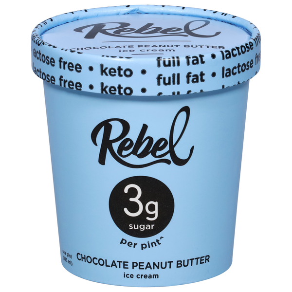 Ice Cream & Ice Rebel Ice Cream, Chocolate Peanut Butter hero