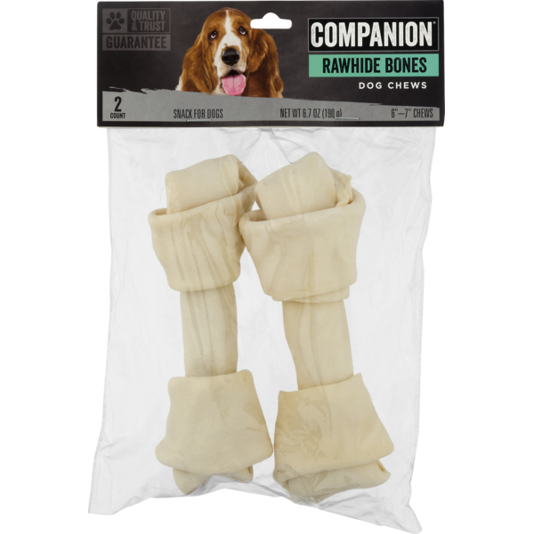 Dog Treats & Chews Companion Rawhide Bones hero