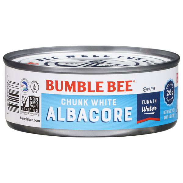 Canned Meat, Seafood & Beans Bumble Bee Premium Chunk White Albacore in Water hero