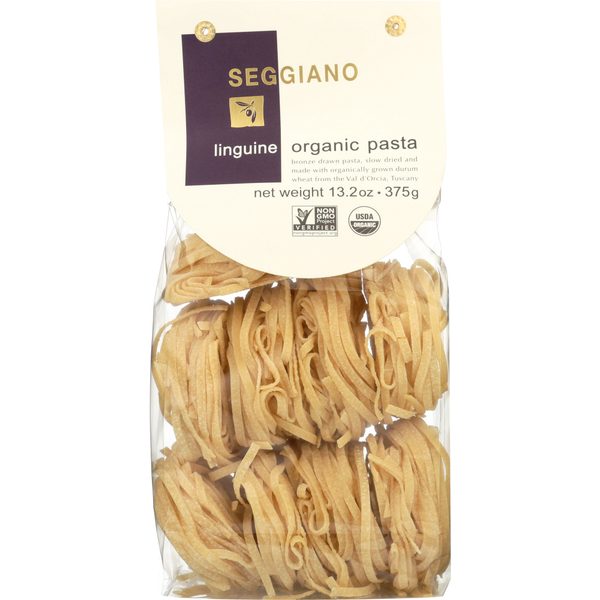 Fresh Pasta Seggiano Organic Linguine Pasta hero