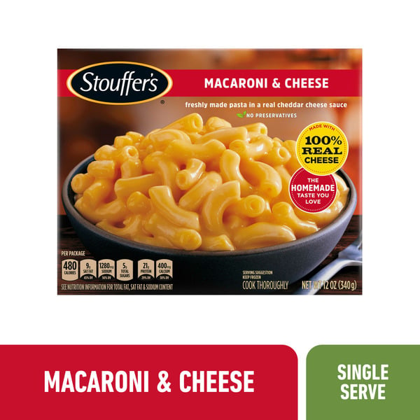 Meals Stouffer's Macaroni & Cheese Frozen Meal hero