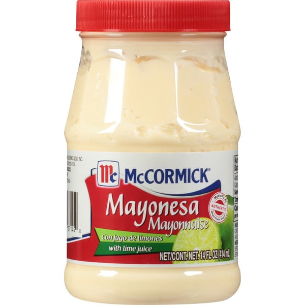 Condiments McCormick® Mayonesa (Mayonnaise) With Lime Juice hero