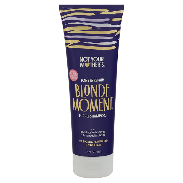 Hair Care Not Your Mother's Shampoo, Purple, Tone & Repair hero