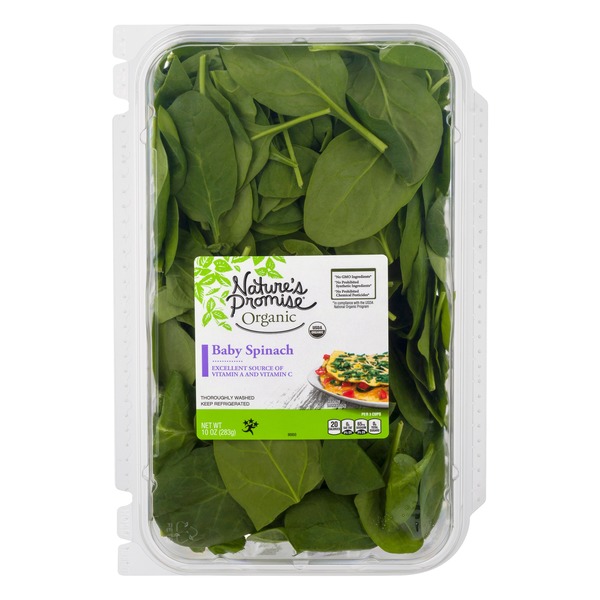 Organic Produce Organic Baby Spinach hero