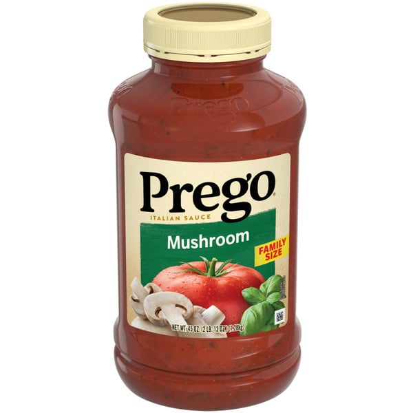 Pasta Sauce & Marinades Prego Mushroom Pasta Sauce hero