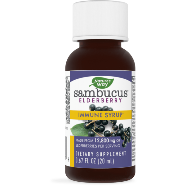 Vitamins & Supplements Nature's Way Sambucus Single Shot Immune Syrup hero