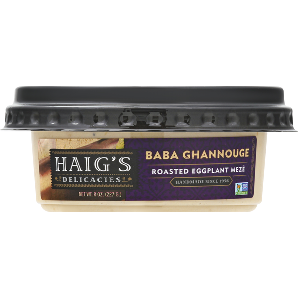 Fresh Dips & Tapenades Haig's Baba Ghannouge, Roasted Eggplant Meze hero