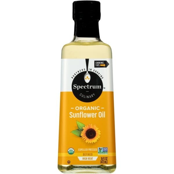 Oils, Vinegars & Fats Spectrum Organic Sunflower Oil hero