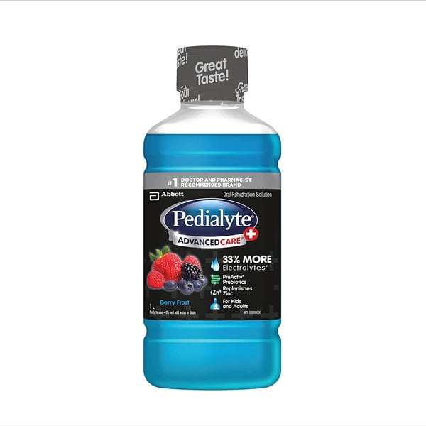 Energy & Sports Drinks Pedialyte Electrolyte Solution, Berry Frost hero