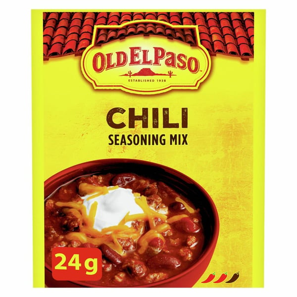 Chips & Pretzels Old El Paso Chili Seasoning Mix hero