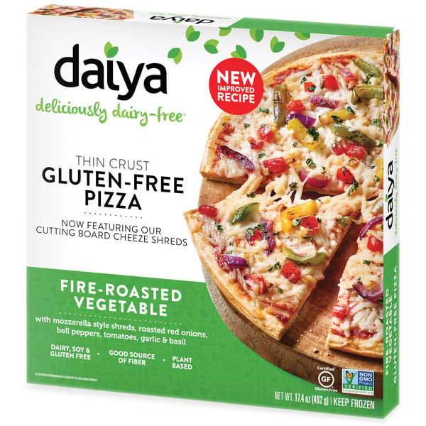 Frozen Vegan & Vegetarian Daiya Dairy Free Fire Roasted Vegetable Gluten Free Pizza hero