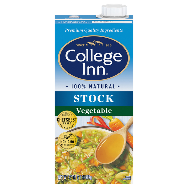 College Inn Stock, Vegetable hero