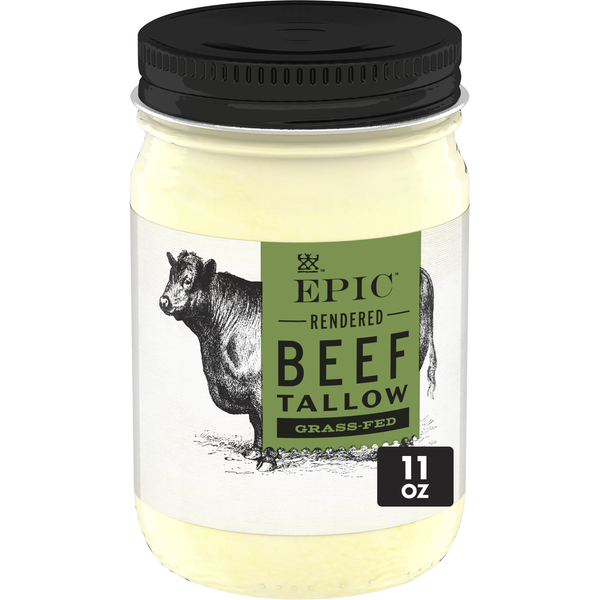 Oils, Vinegars & Fats EPIC Beef Tallow, Grass-Fed, Keto Friendly, Whole30 hero