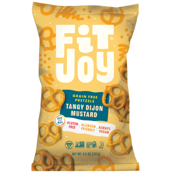 Chips & Pretzels FitJoy Grain Free Tangy Dijon Pretzel Twists hero