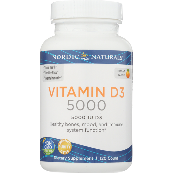 Nordic Naturals Vitamin D3 5000 hero