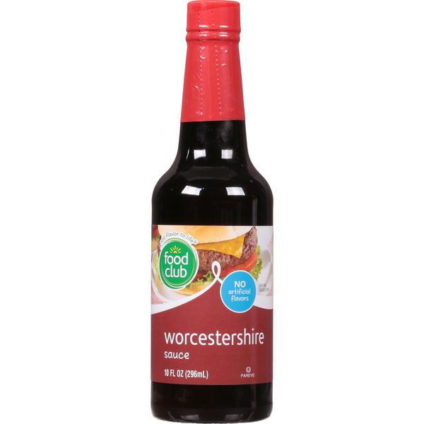 Condiments Food Club Sauce, Worcestershire hero