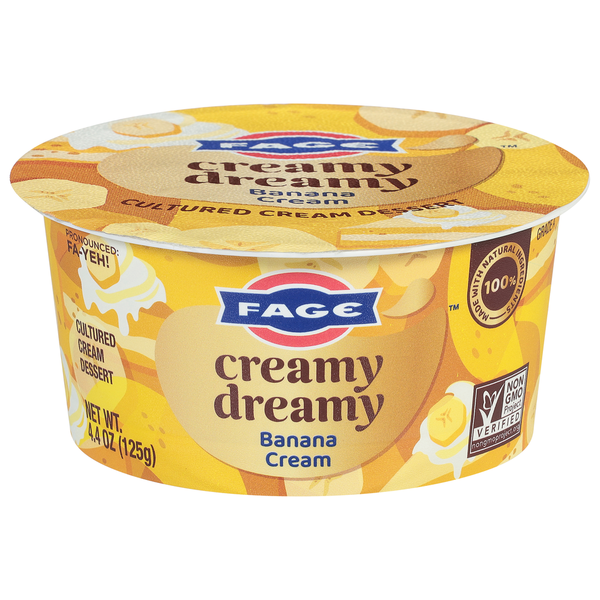 FAGE Cream Dessert, Banana Cream, Creamy Dreamy hero