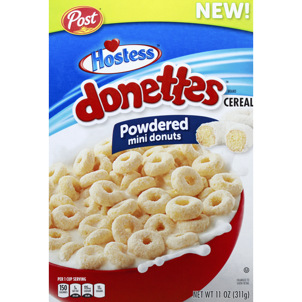 Cereal Hostess Cereal, Donettes, Mini Donuts, Powdered hero