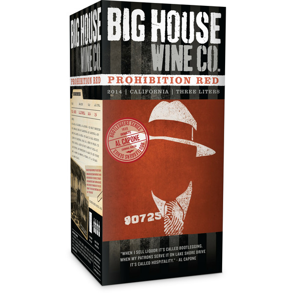 Red Wines Big House Wine Co. Prohibition Red Wine hero