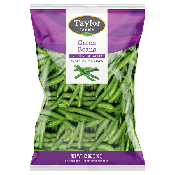 Fresh Vegetables Taylor Farms Green Beans hero