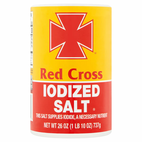 Spices & Seasonings Red Cross Iodized Salt hero