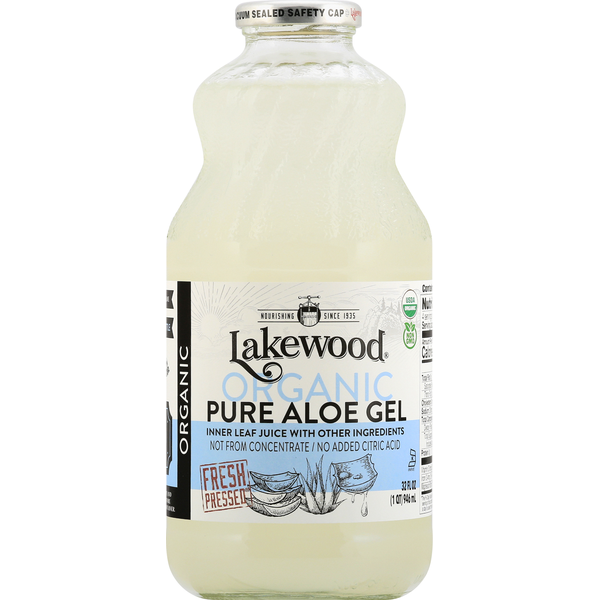 Juice & Nectars Lakewood Juice, Organic, Pure Aloe Gel hero