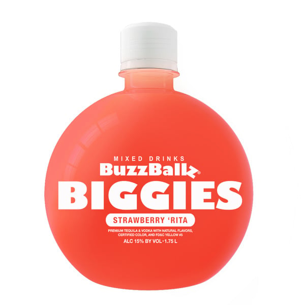 Spirits BuzzBallz Strawberry 'Rita hero