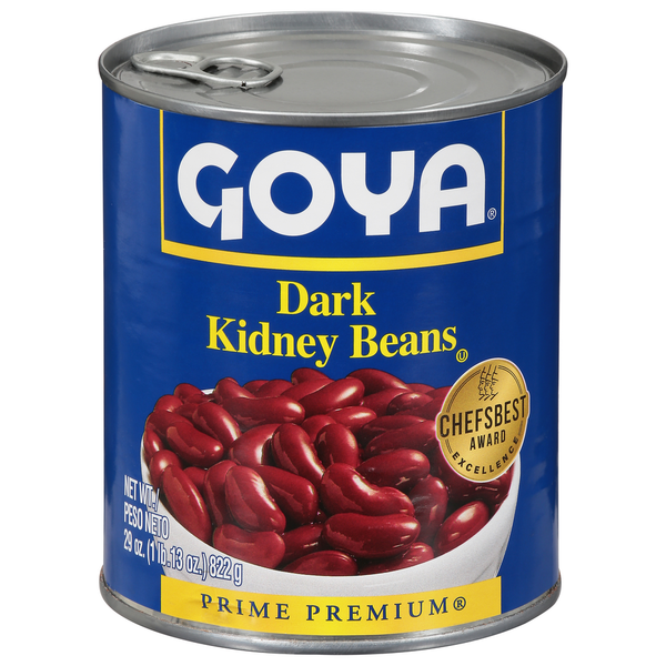 Canned Meals & Beans Goya Kidney Beans, Dark hero