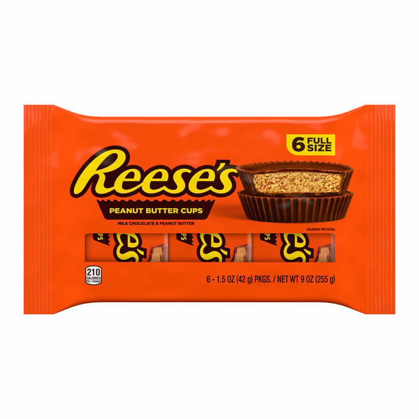 Candy & Chocolate Reese's Milk Chocolate Peanut Butter Cups Candy hero