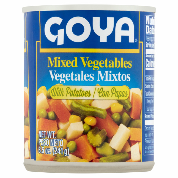 Canned/Jarred Vegetables Goya Potatoes Mixed Vegetables hero