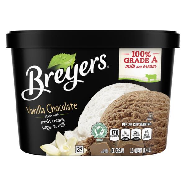 Ice Cream, Novelties & Ice Breyers Ice Cream Vanilla Chocolate hero