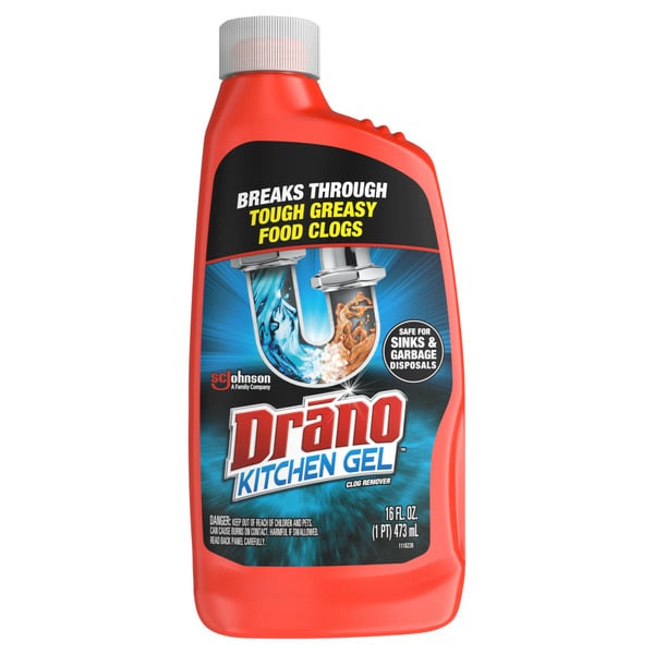 Cleaning Products Drano® Kichen Gel Clog Remover hero