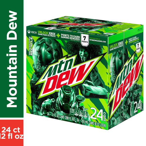 Soft Drinks Mountain Dew Soda, Citrus hero